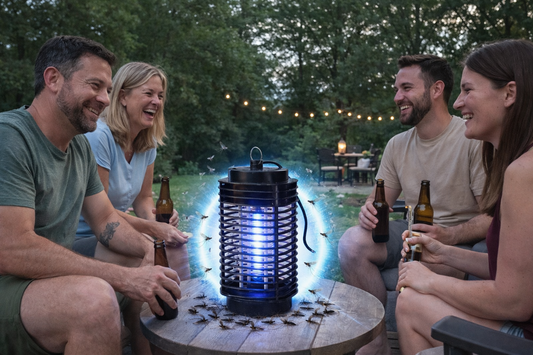 Lámpara mata insectos. HK-1107