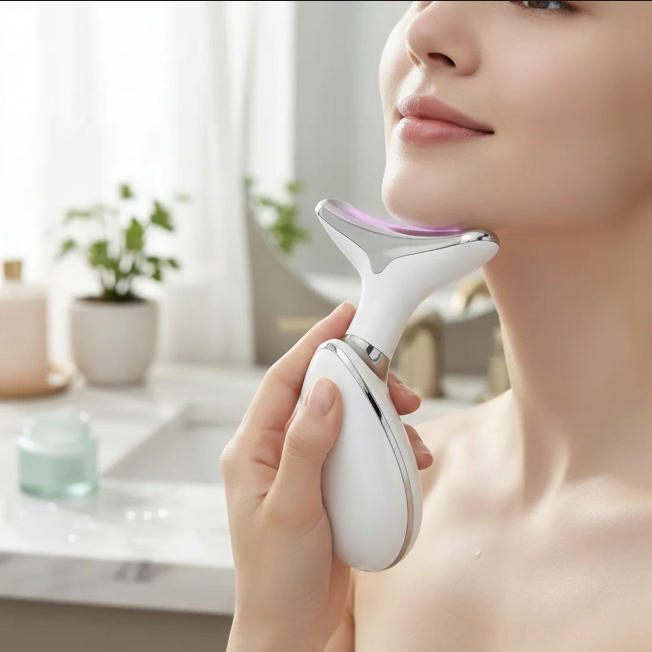 Masajeador Facial Reafirmante, Antiarrugas, Con Efecto Lifting